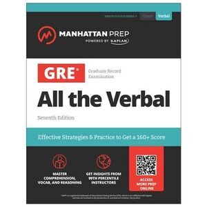 GRE All the Verbal -- Manhattan Prep